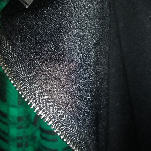 Tahari Plaid Fall/Winter Dress with Bell Sleeves - Picture 10 of 12